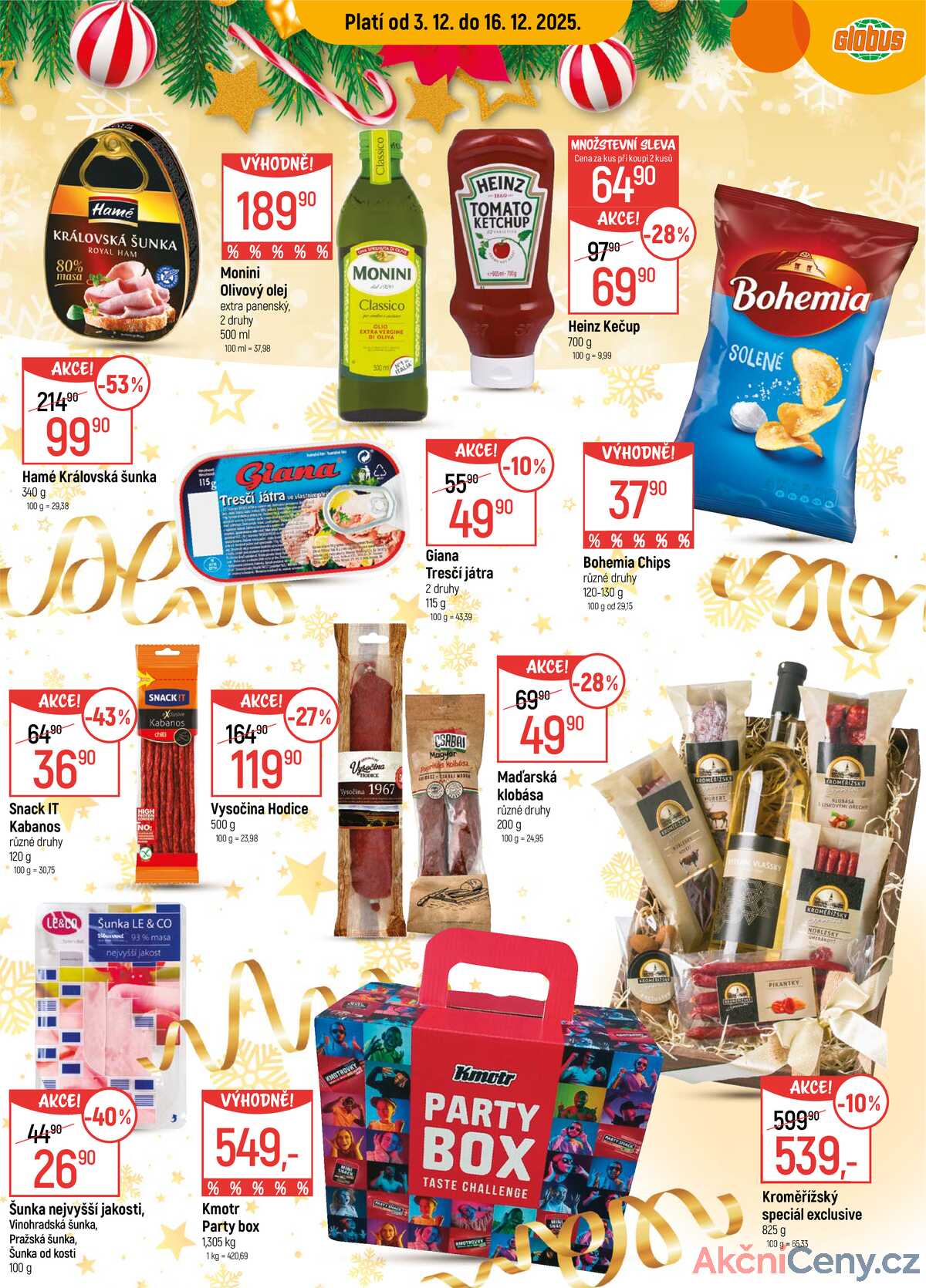 Akční leták Globus 3.12. - 9.12.2025 - Globus Liberec strana 13