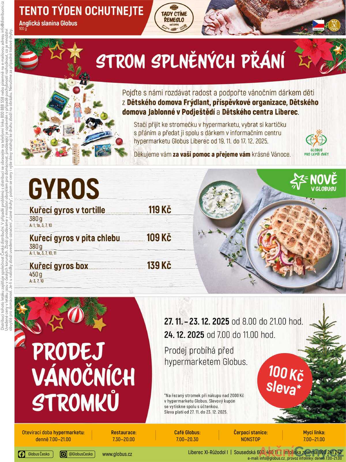 Akční leták Globus 3.12. - 9.12.2025 - Globus Liberec strana 46