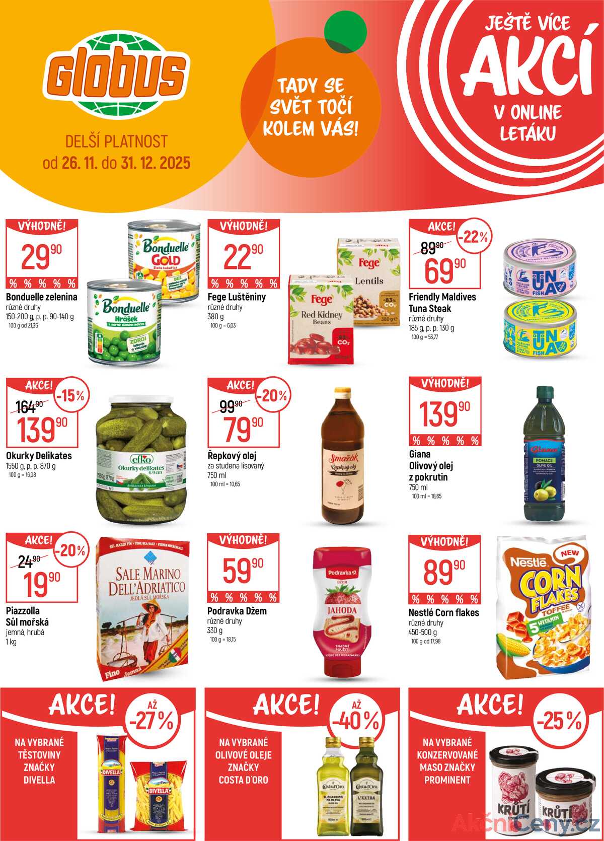 Akční leták Globus 3.12. - 9.12.2025 - Globus Olomouc strana 48