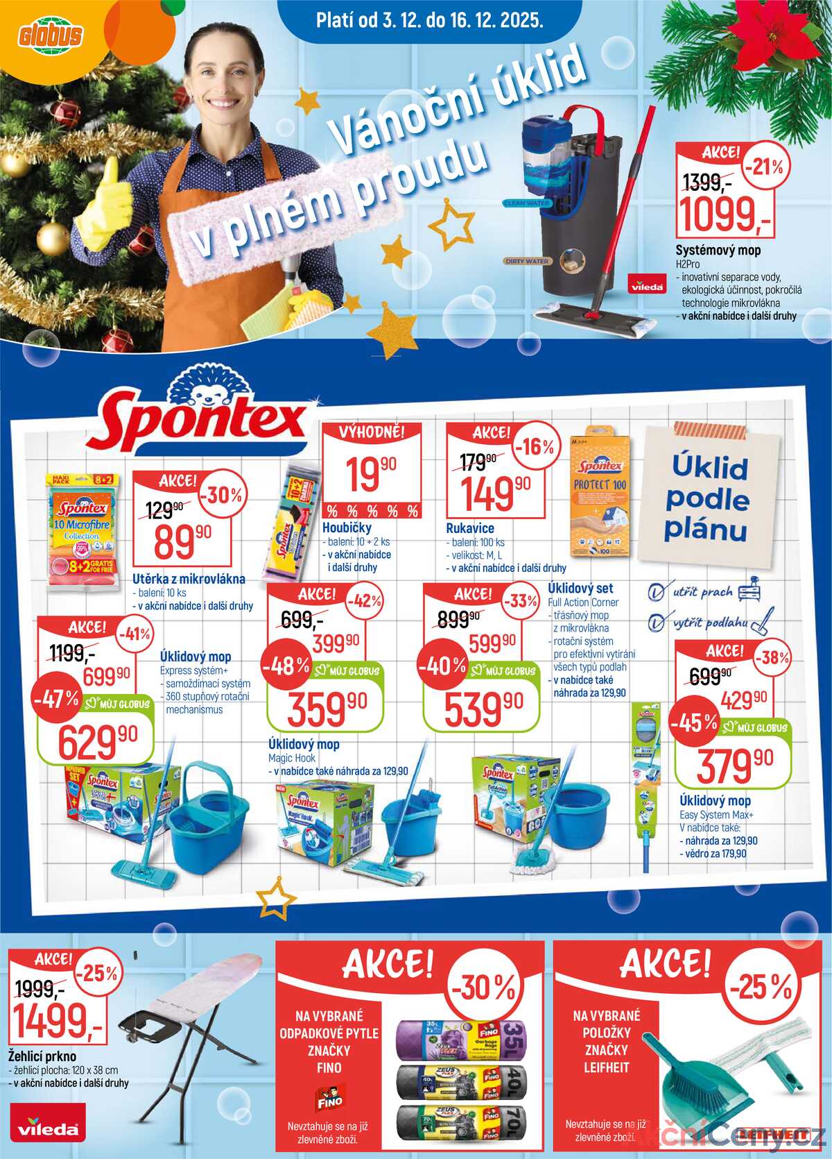 Akční leták Globus 3.12. - 16.12.2025 - Globus Opava strana 1