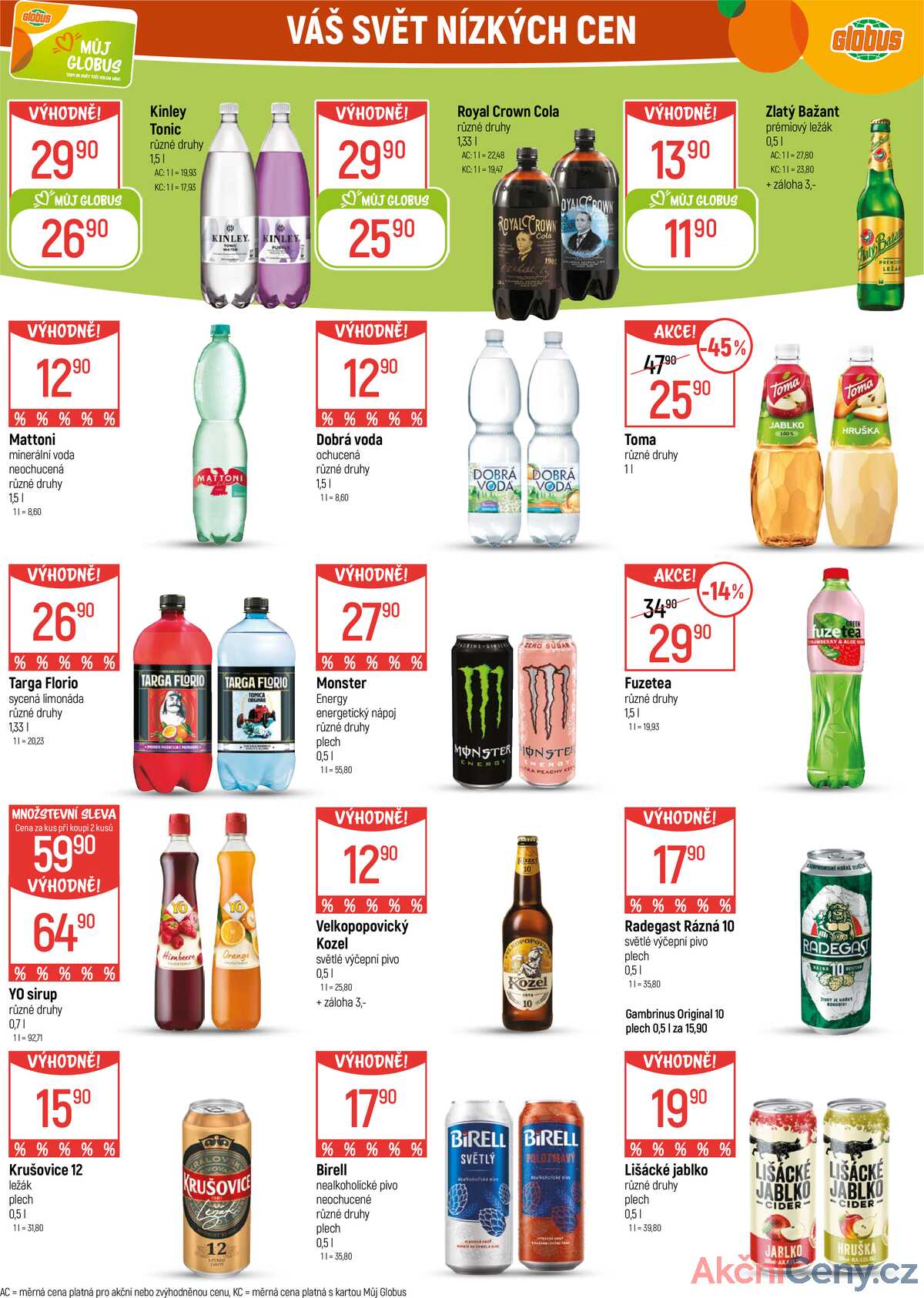 Akční leták Globus 3.12. - 9.12.2025 - Globus Opava strana 39