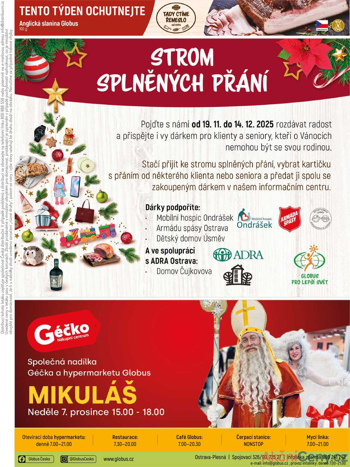 Akční leták Globus 3.12. - 9.12.2025 - Globus Ostrava strana 46