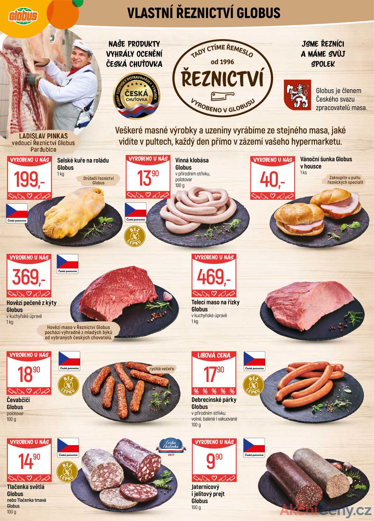 Akční leták Globus 3.12. - 9.12.2025 - Globus Pardubice strana 5