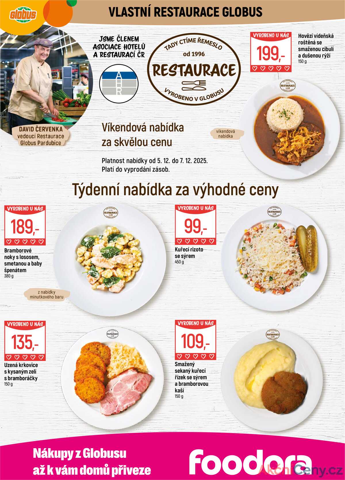 Akční leták Globus 3.12. - 9.12.2025 - Globus Pardubice strana 7