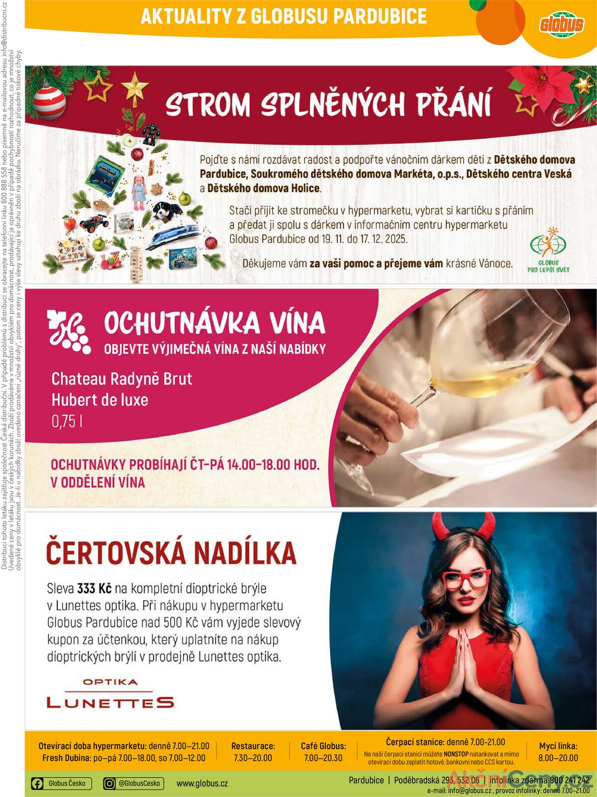 Akční leták Globus 3.12. - 9.12.2025 - Globus Pardubice strana 46