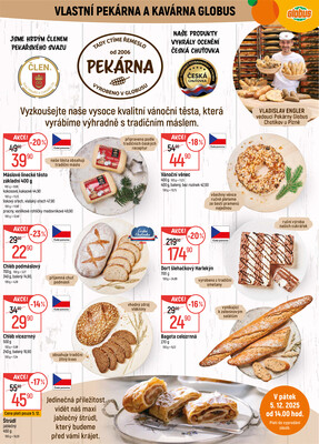 Akční leták Globus 3.12. - 9.12.2025 - Globus Chotíkov u Plzně