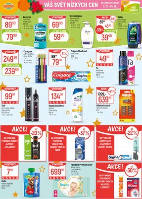 Akční leták Globus 3.12. - 9.12.2025 - Globus Chotíkov u Plzně