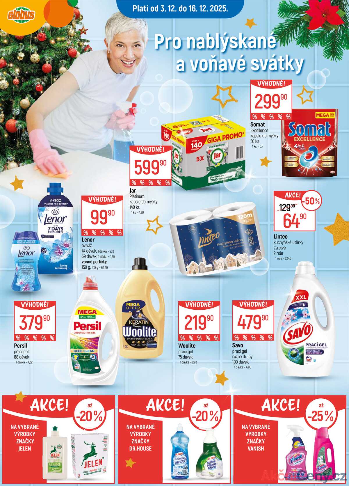 Akční leták Globus 3.12. - 16.12.2025 - Globus Trmice u Ústí nad Labem strana 3