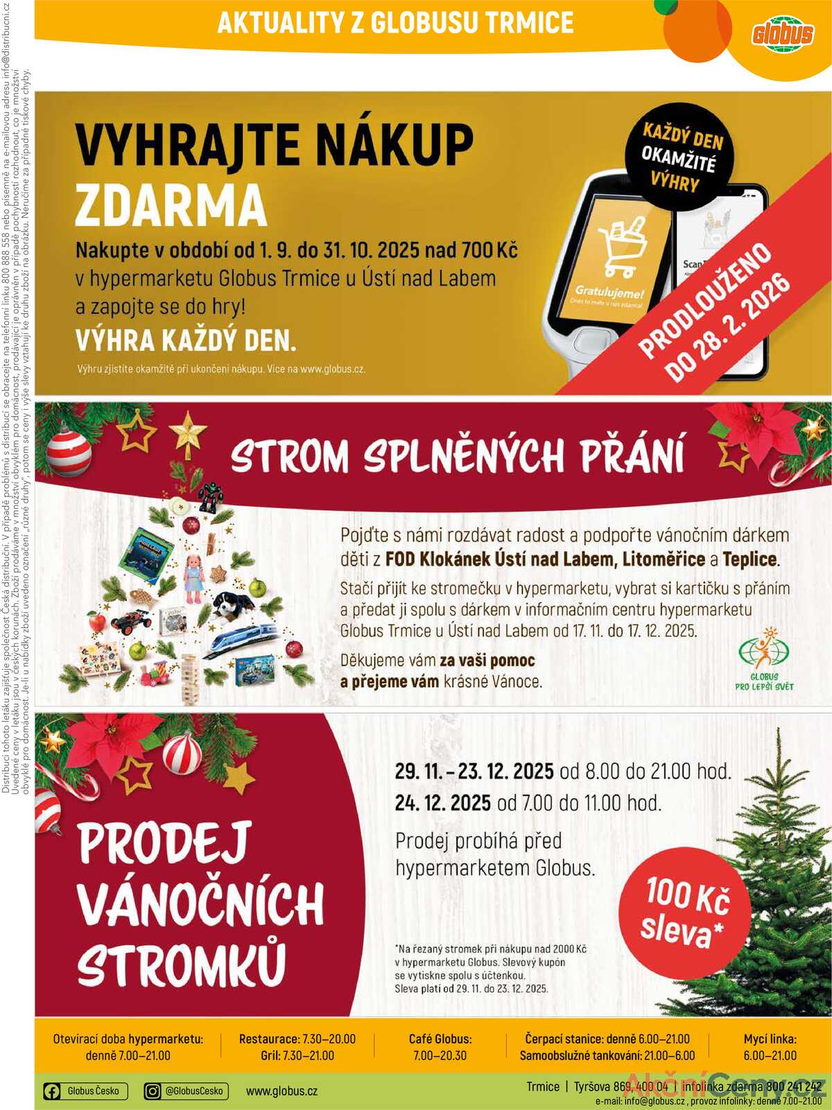 Akční leták Globus 3.12. - 9.12.2025 - Globus Trmice u Ústí nad Labem strana 46