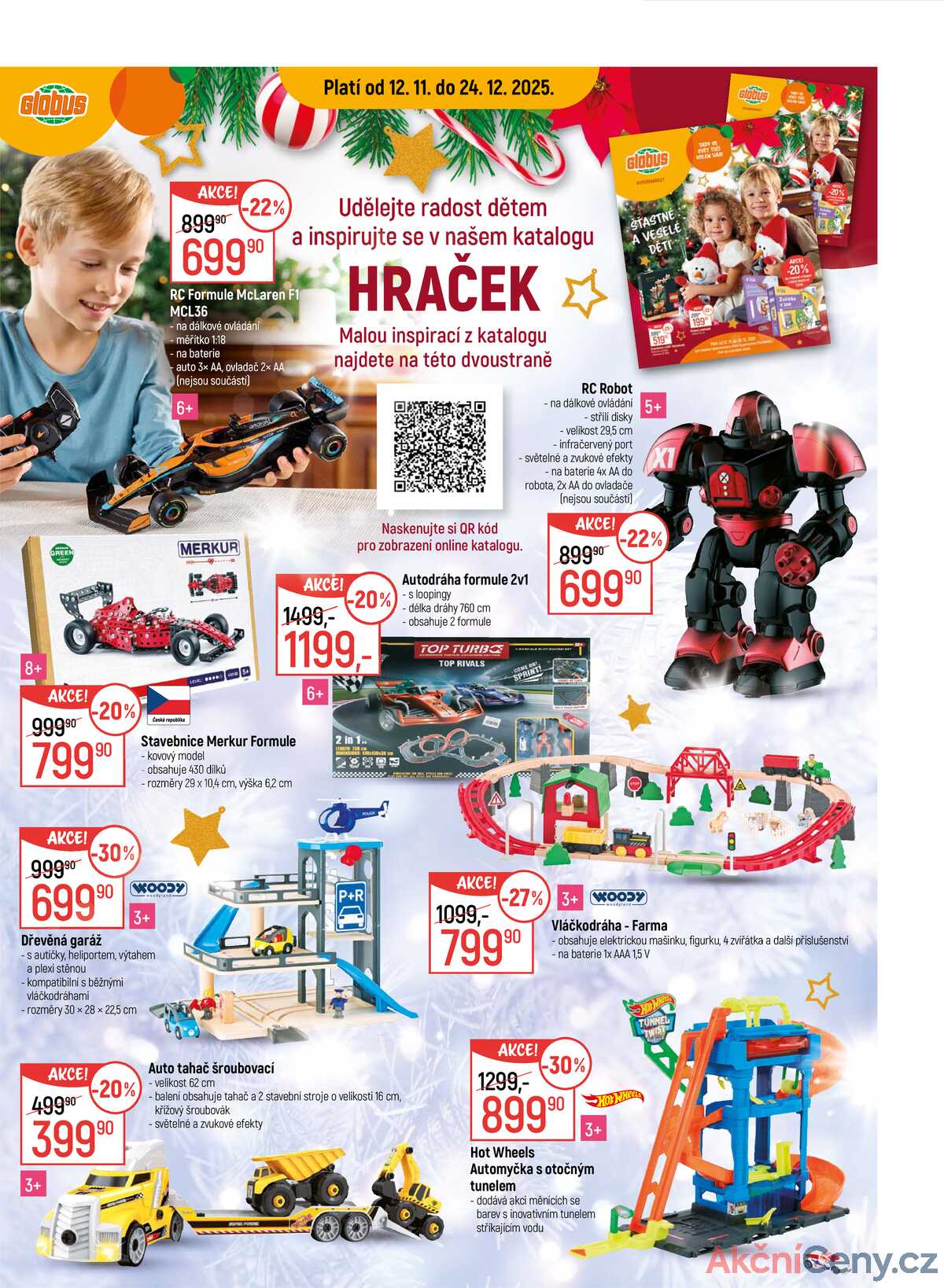 Akční leták Globus 3.12. - 9.12.2025 - Globus Brno Ivanovice strana 22