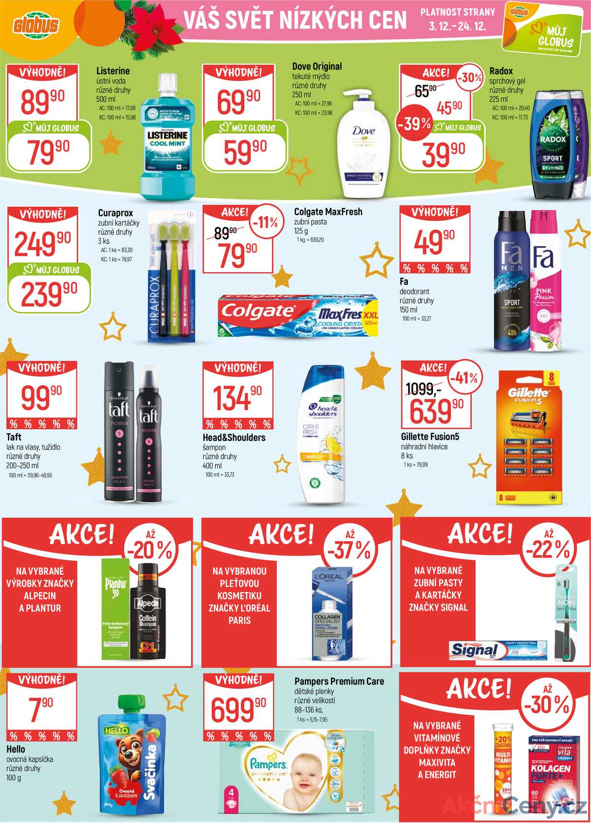 Akční leták Globus 3.12. - 9.12.2025 - Globus Brno Ivanovice strana 41