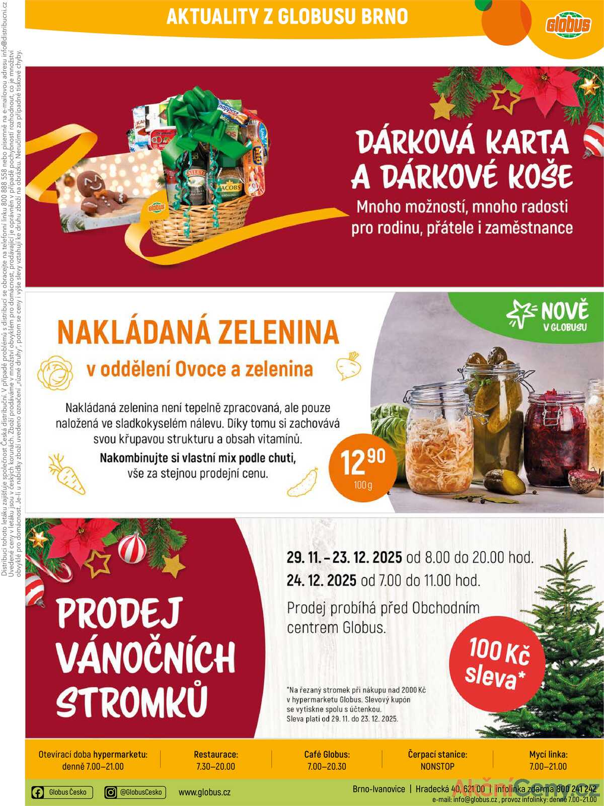 Akční leták Globus 3.12. - 9.12.2025 - Globus Brno Ivanovice strana 46