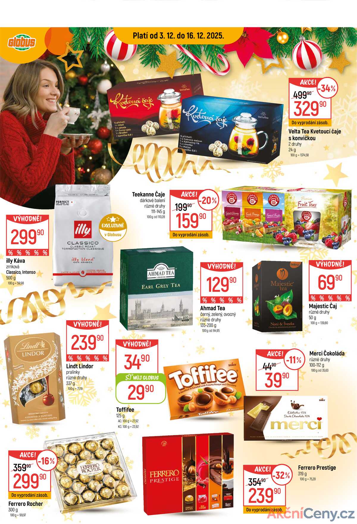 Akční leták Globus 3.12. - 16.12.2025 - Globus Praha - Štěrboholy strana 3