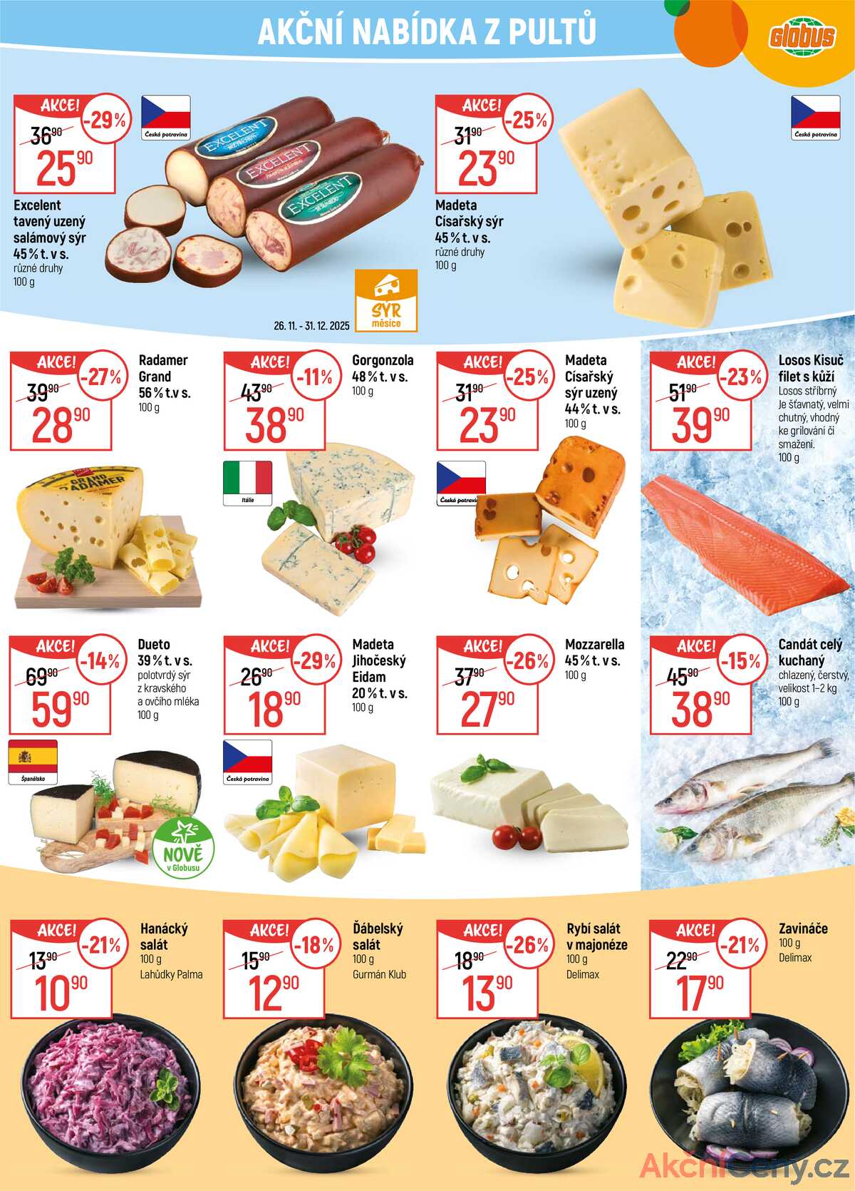 Akční leták Globus 3.12. - 9.12.2025 - Globus Praha - Štěrboholy strana 8