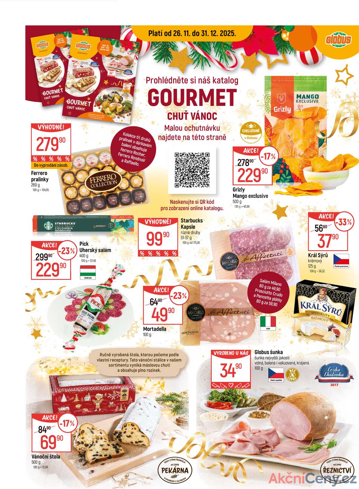 Akční leták Globus 3.12. - 9.12.2025 - Globus Praha - Štěrboholy strana 14