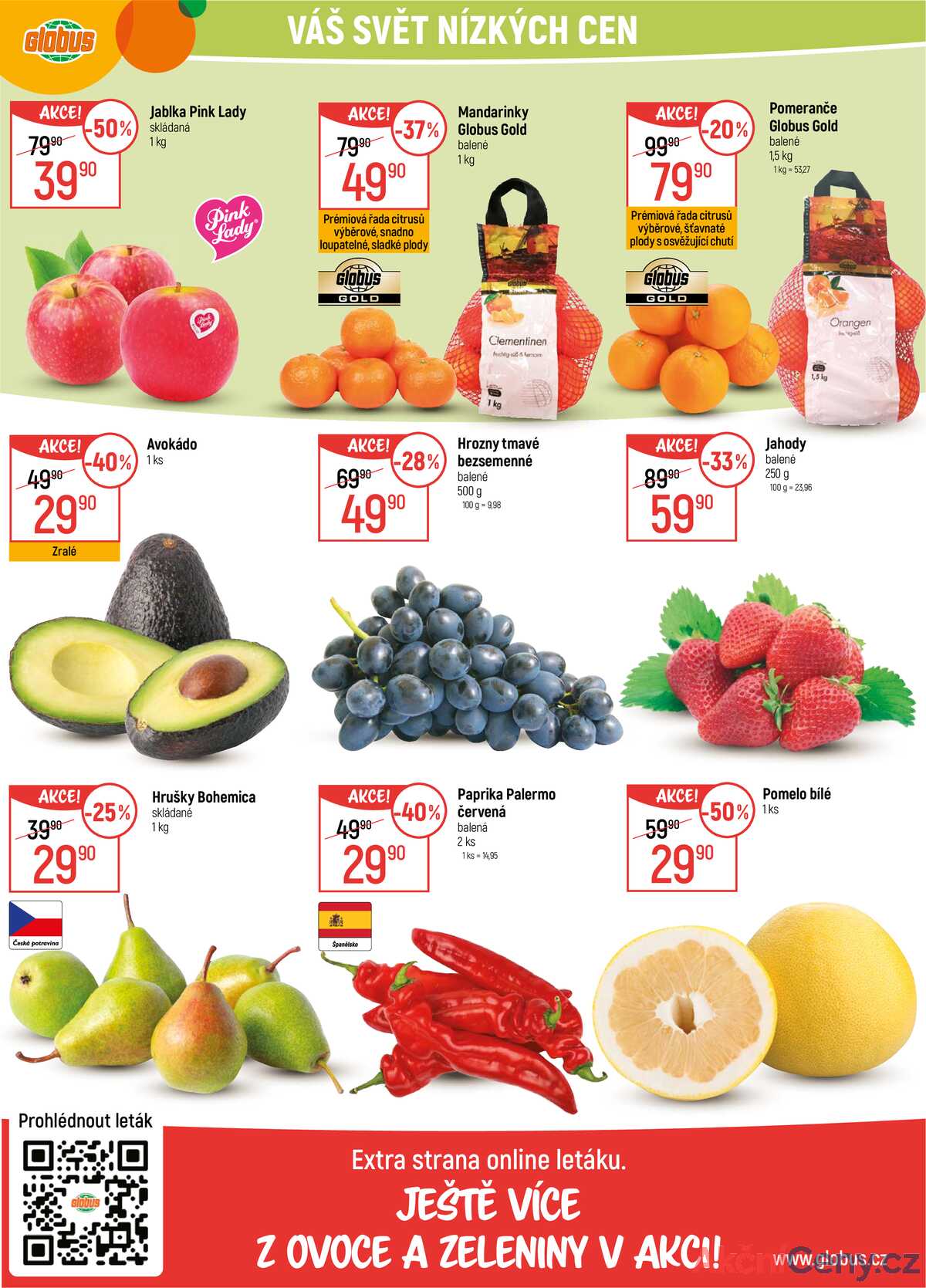 Akční leták Globus 3.12. - 9.12.2025 - Globus Praha - Štěrboholy strana 28