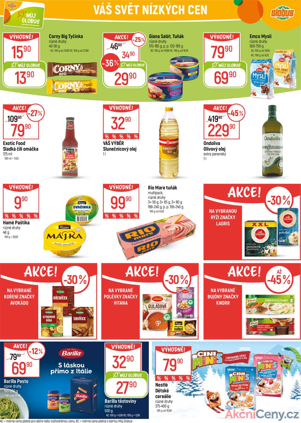 Akční leták Globus 3.12. - 9.12.2025 - Globus Praha - Štěrboholy strana 33
