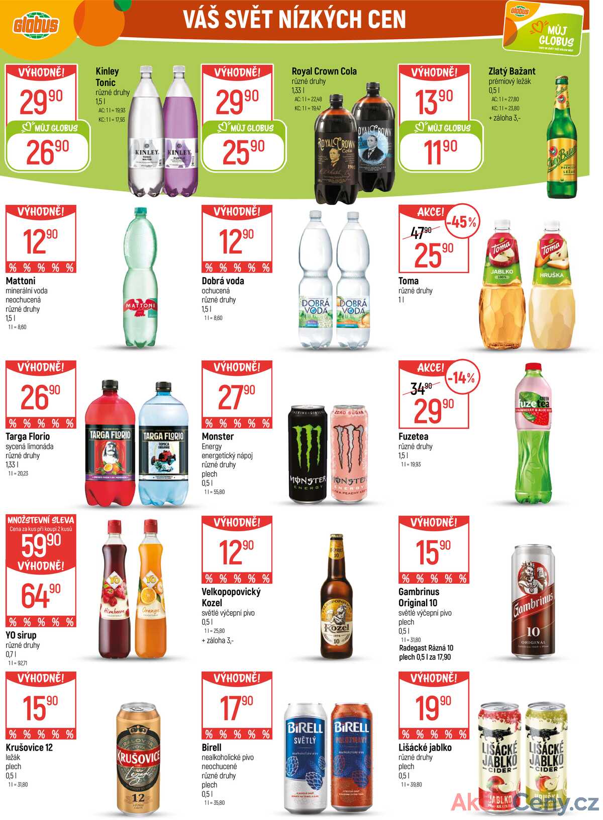 Akční leták Globus 3.12. - 9.12.2025 - Globus Praha - Štěrboholy strana 38