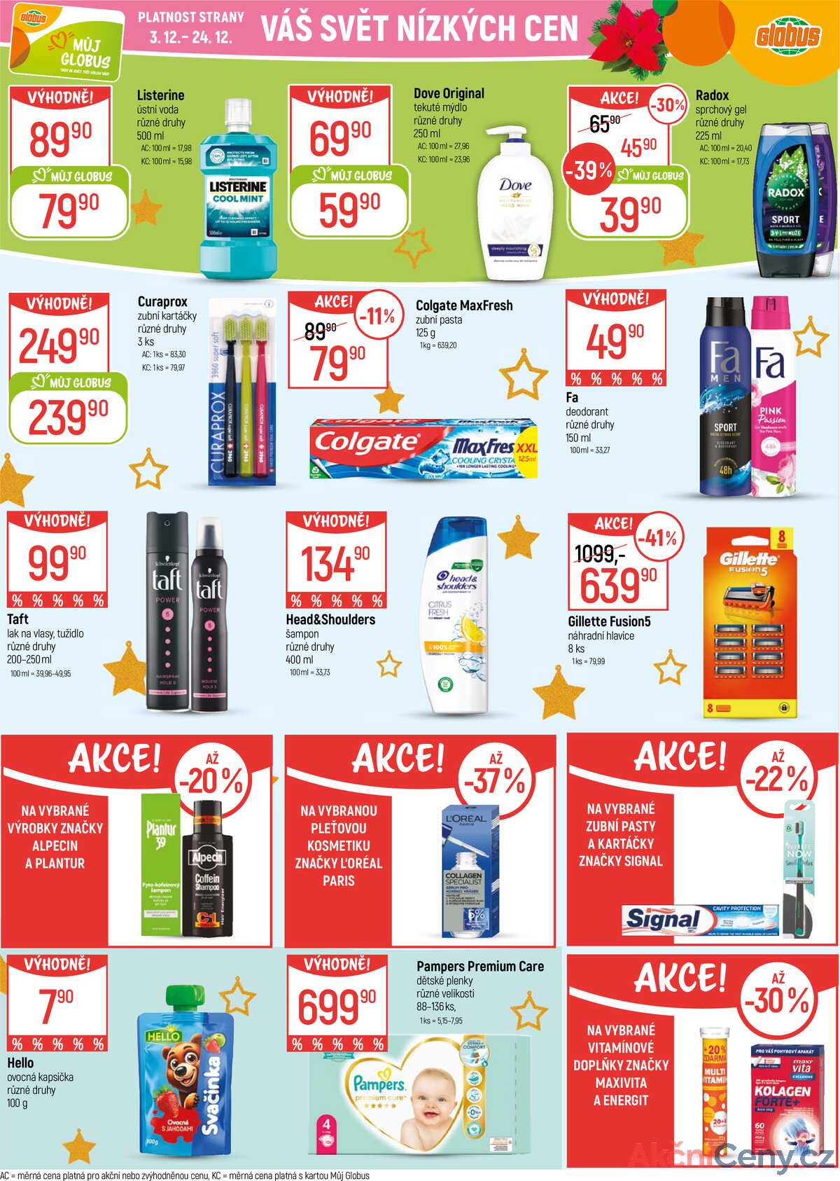 Akční leták Globus 3.12. - 9.12.2025 - Globus Praha - Štěrboholy strana 40