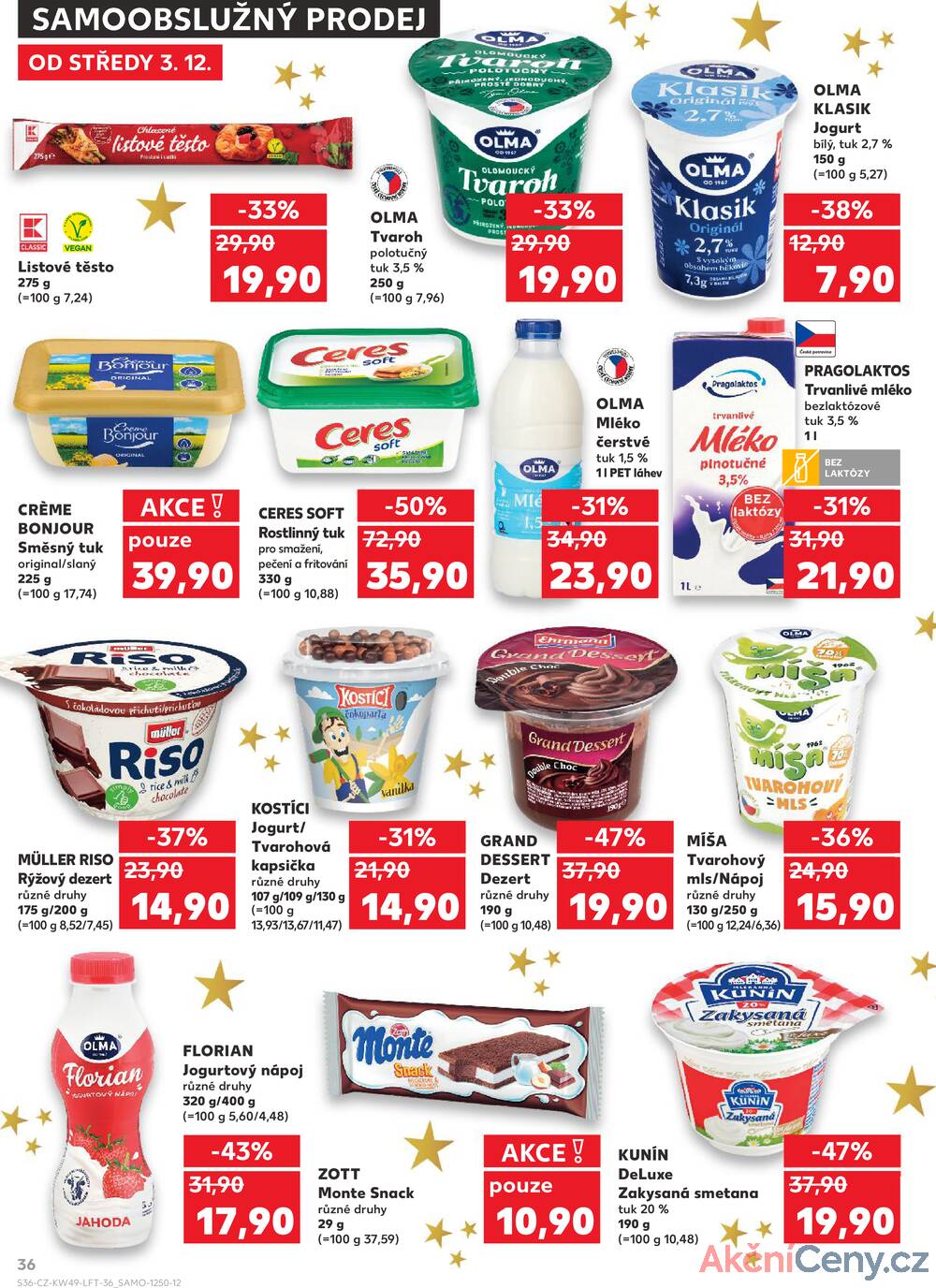 Leták Kaufland - Kaufland 3.12. - 9.12. - Kaufland - Kuřim - strana 36