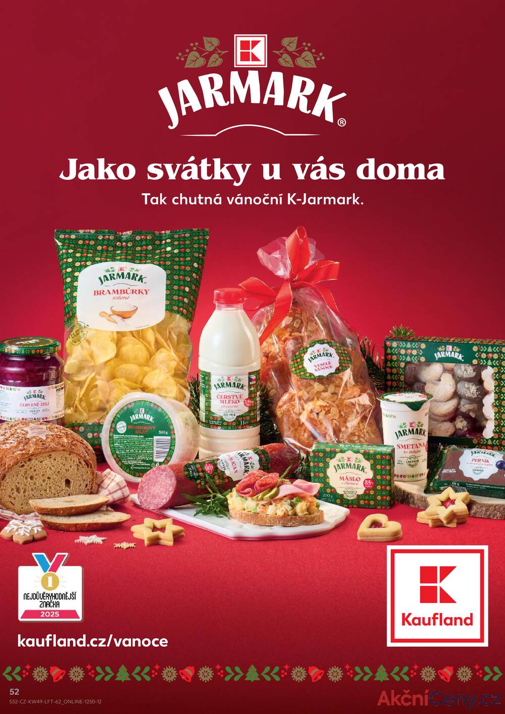 Leták Kaufland - Kaufland 3.12. - 9.12. - Kaufland - Znojmo (Dukelských bojovníků) - strana 52