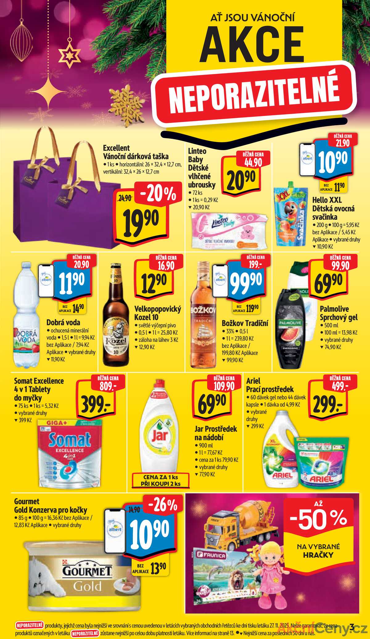 Albert Supermarket od 3.12. do 9.12.2025 strana 3