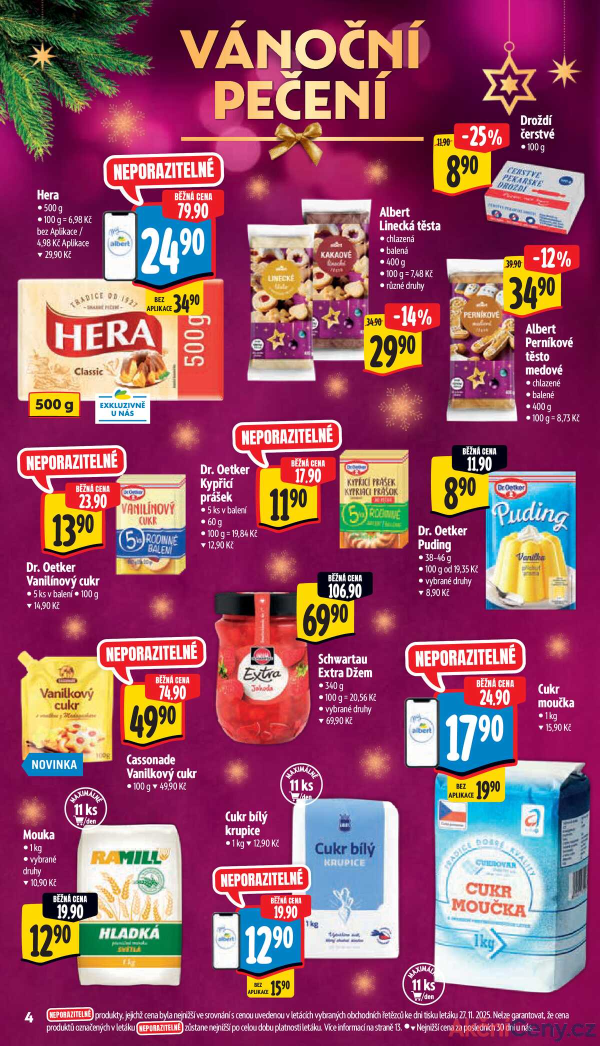 Albert Supermarket od 3.12. do 9.12.2025 strana 4