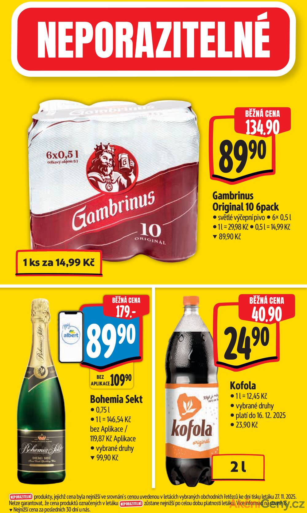 Leták Albert - Albert Supermarket Jihomoravský od 3.12. do 9.12.2025 - strana 5