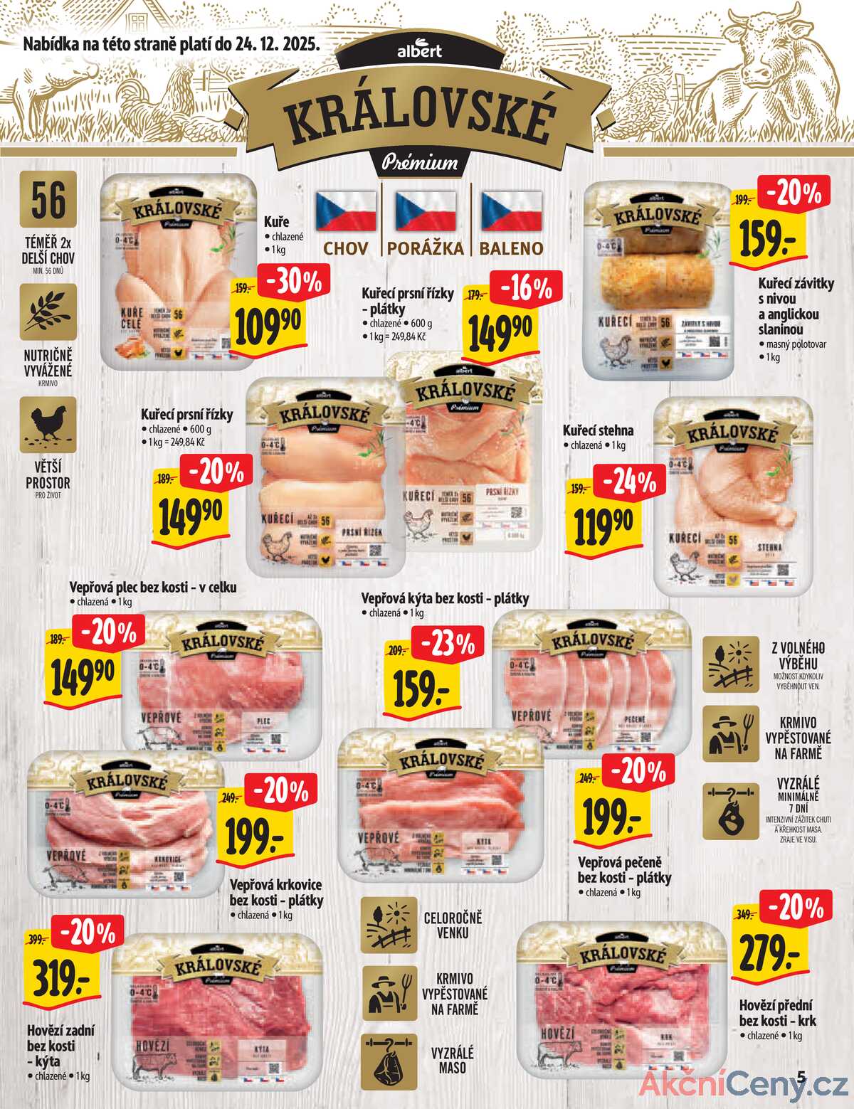 Albert  Hypermarket katalog Deli od 3.12. do 31.12.2025 strana 5