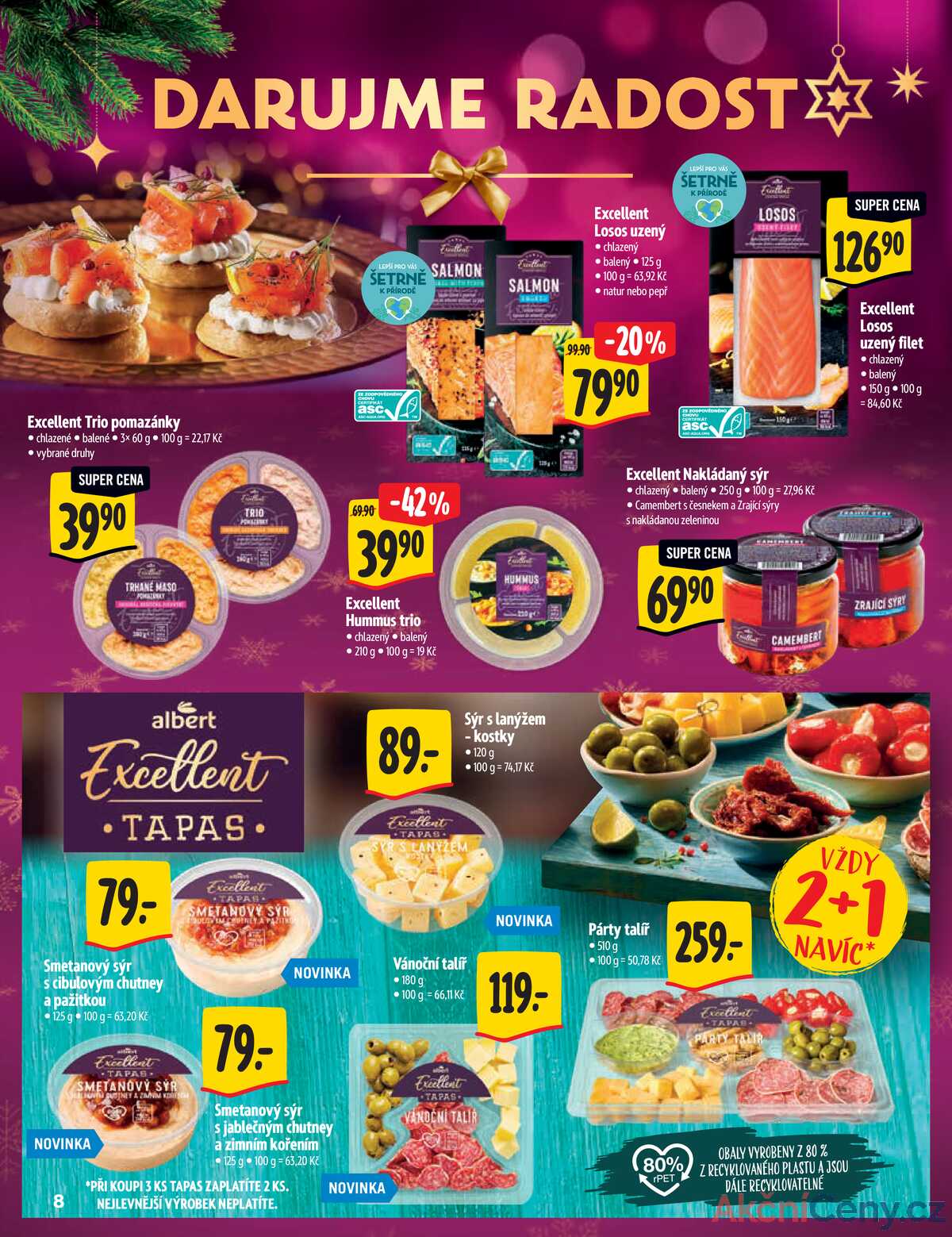 Albert  Hypermarket katalog Deli od 3.12. do 31.12.2025 strana 8