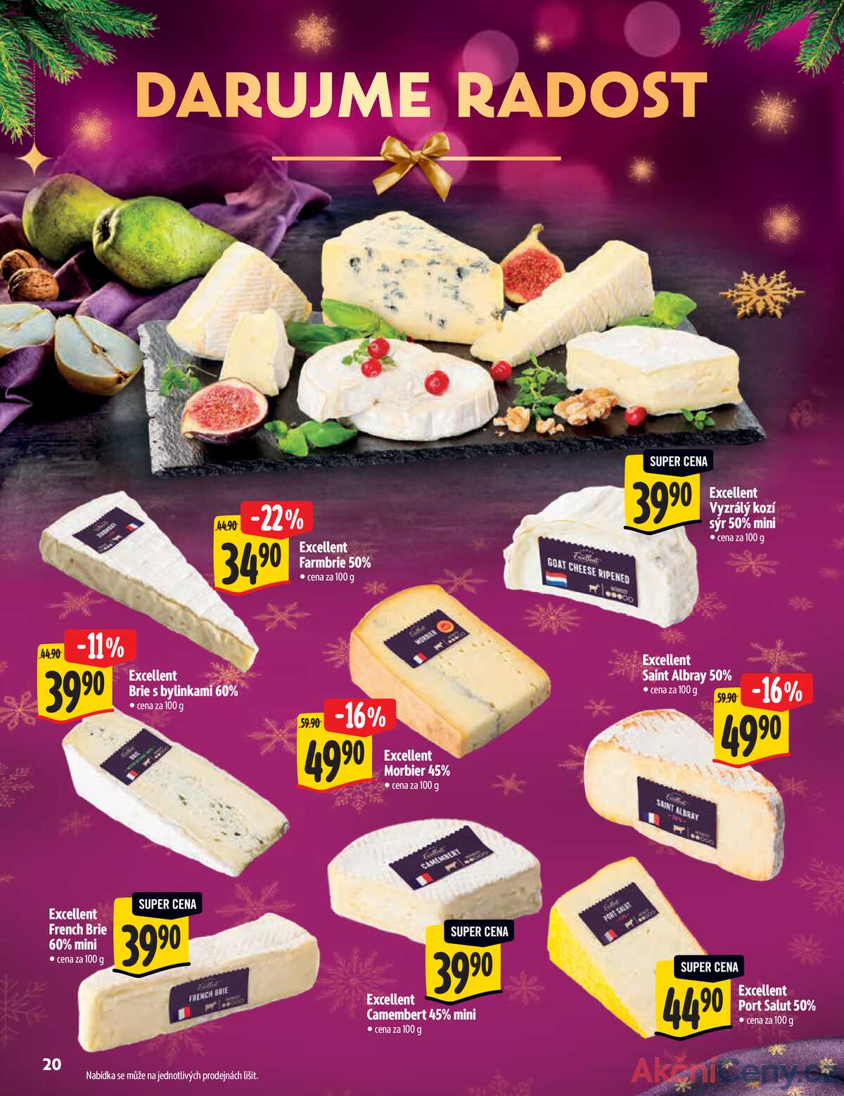 Albert  Hypermarket katalog Deli od 3.12. do 31.12.2025 strana 20