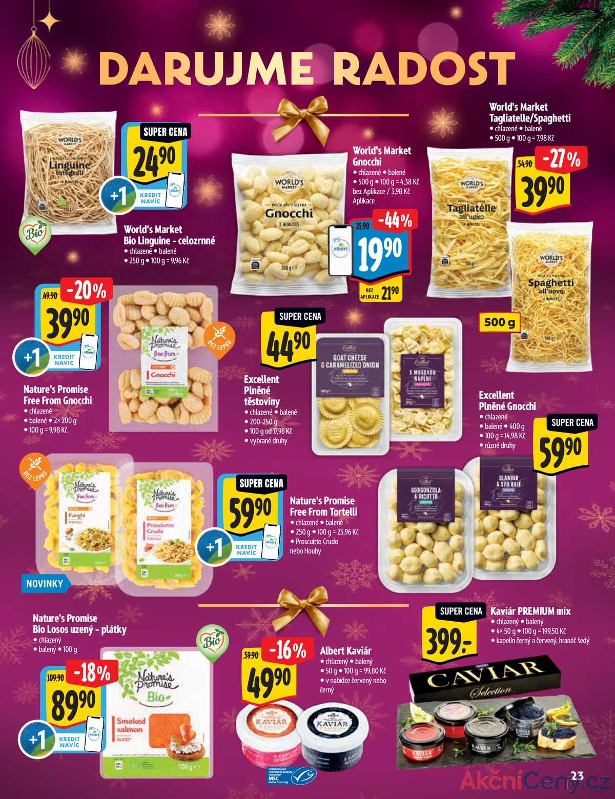 Albert  Hypermarket katalog Deli od 3.12. do 31.12.2025 strana 23