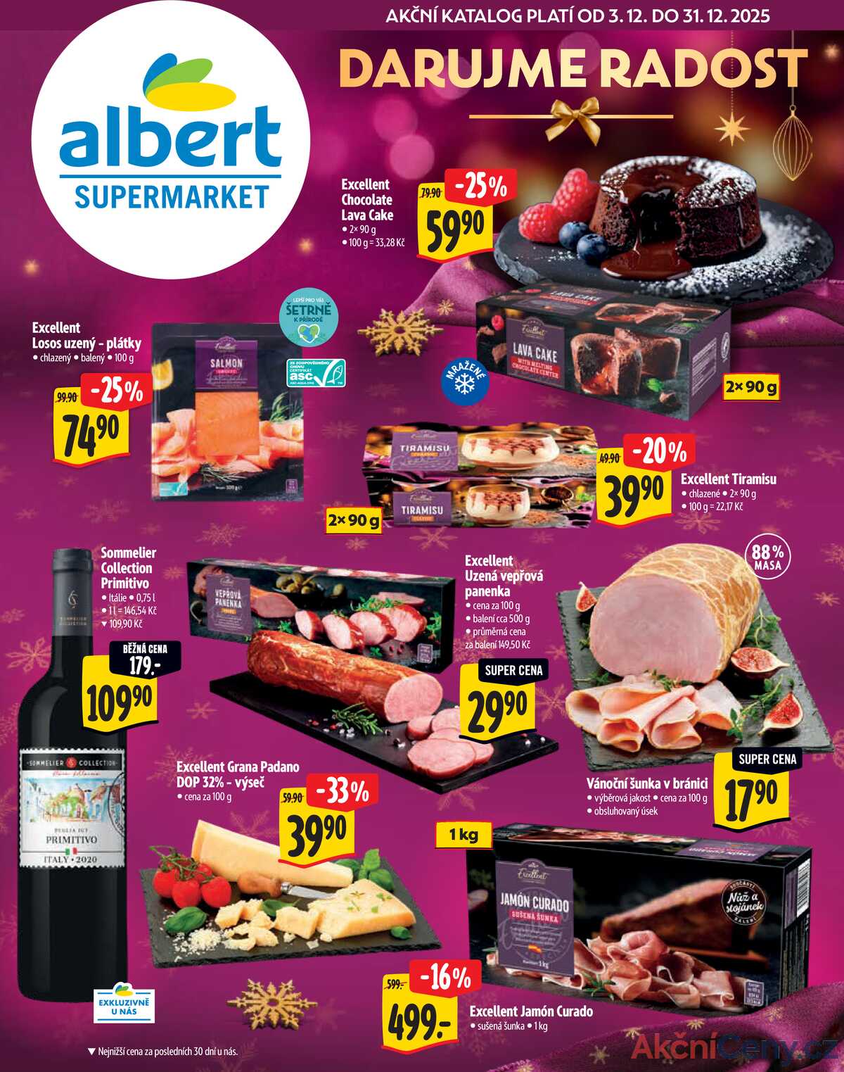 Albert Supermarket katalog Deli od 3.12. do 31.12.2025 strana 1