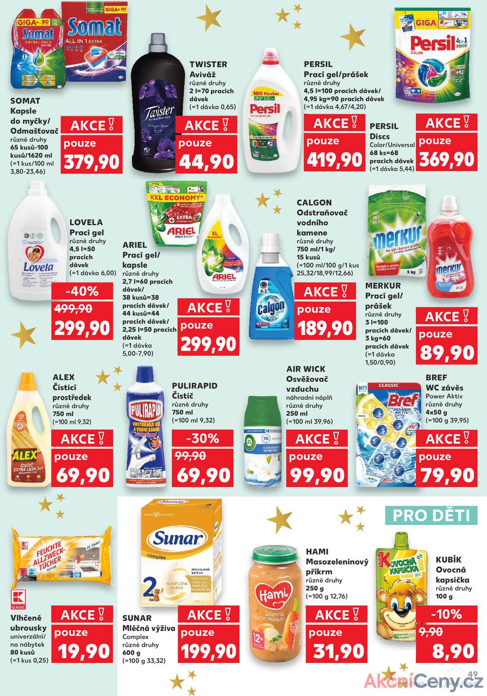 Leták Kaufland - Kaufland 3.12. - 9.12. - Kaufland Humpolec - strana 49