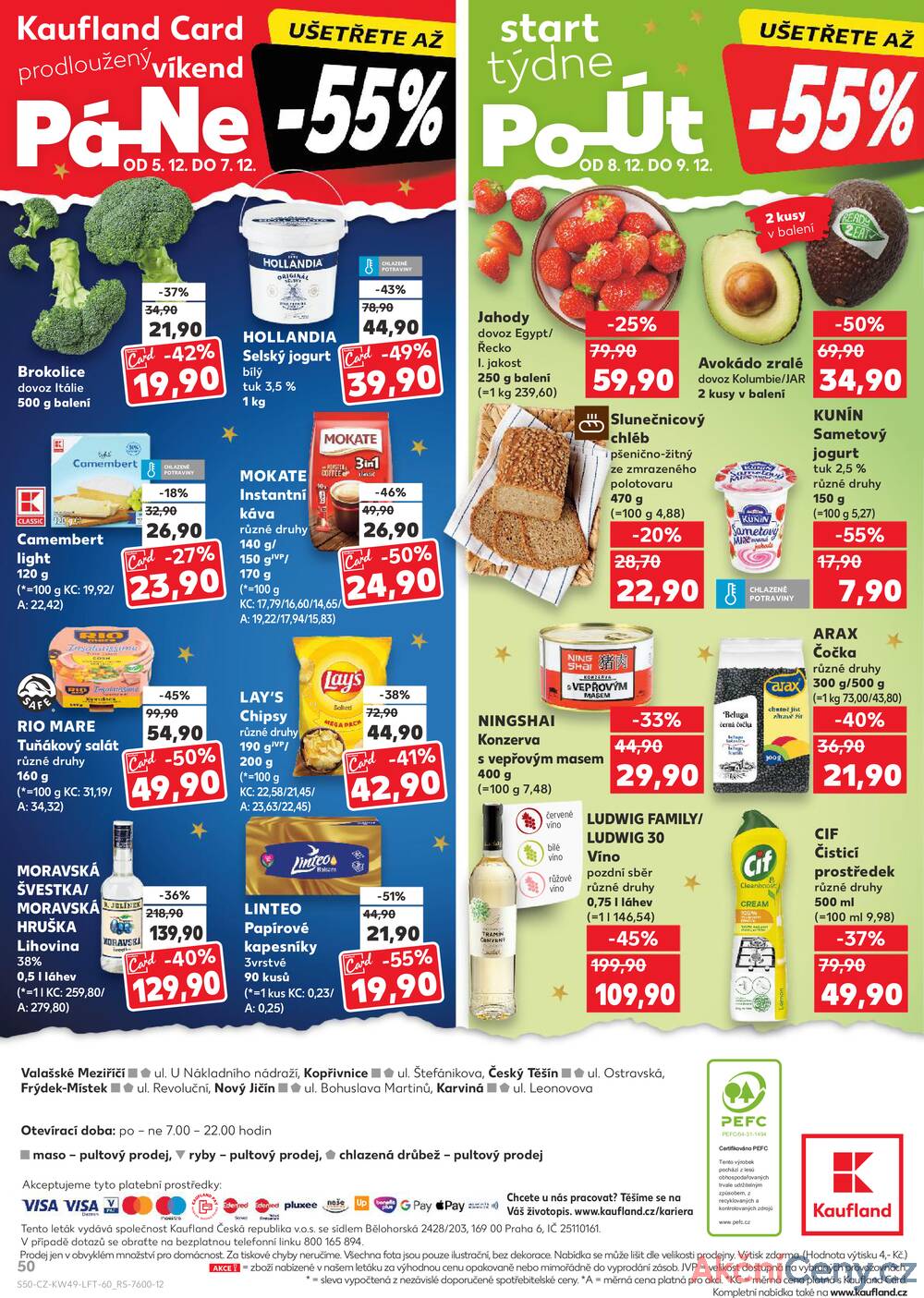 Leták Kaufland - Kaufland 3.12. - 9.12. - Kaufland - Karviná - strana 50 Leták Kaufland - Kaufland 3.12. - 9.12. - Kaufland - Karviná - strana 50