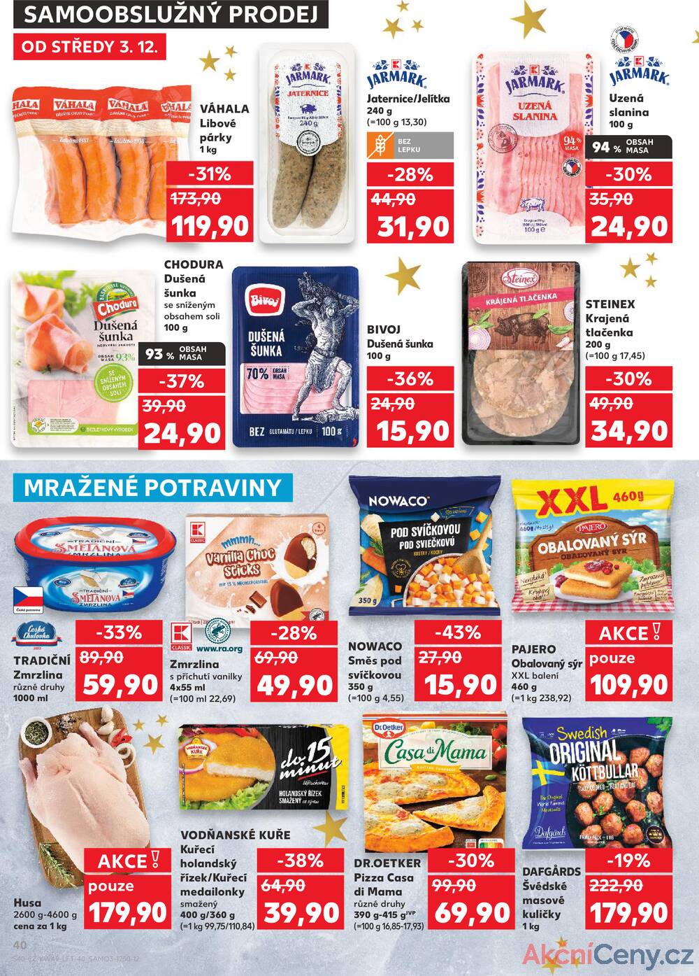 Leták Kaufland - Kaufland 3.12. - 9.12. - Kaufland - Ostrava - Zábřeh - strana 40