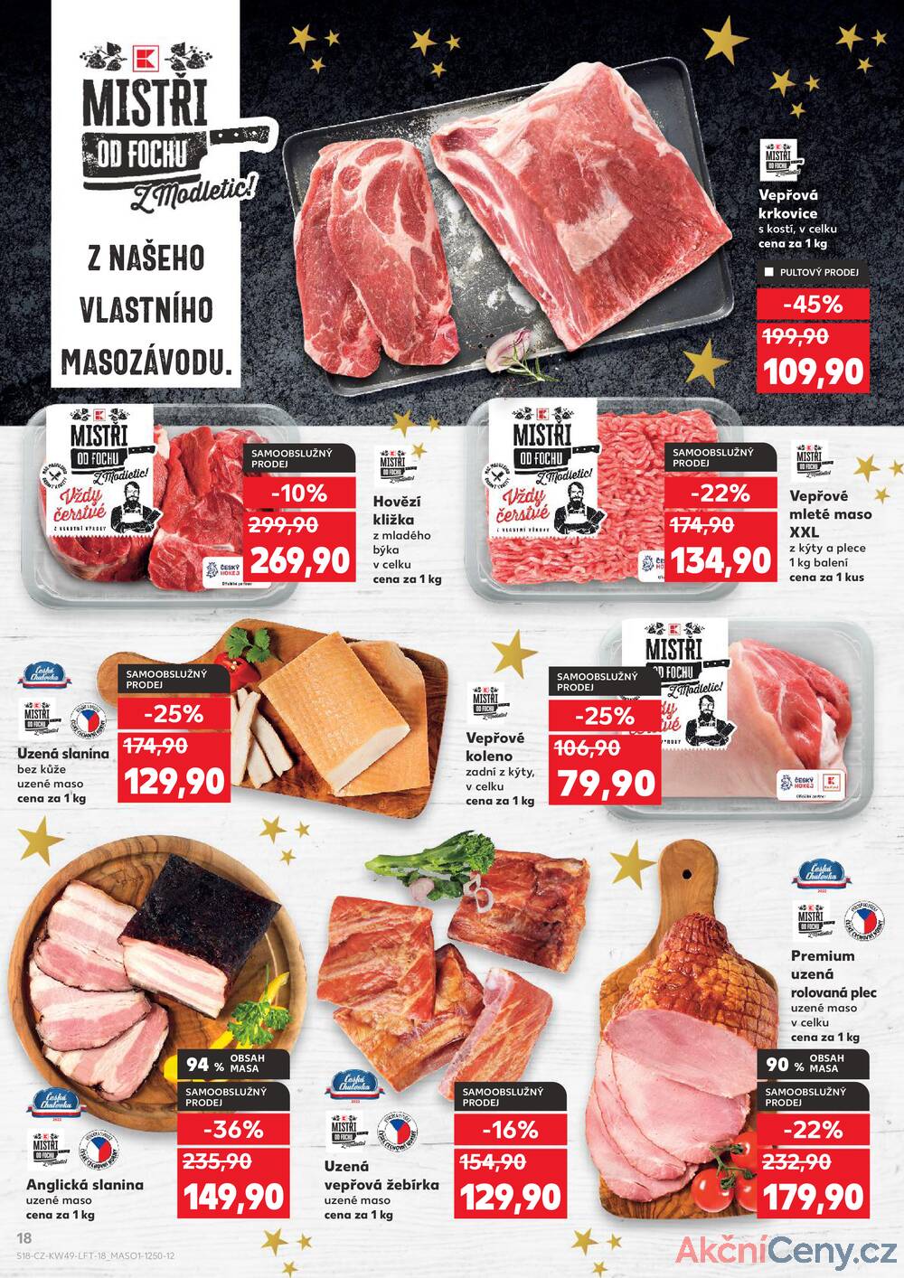 Leták Kaufland - Kaufland 3.12. - 9.12. - Kaufland - Šternberk - strana 18