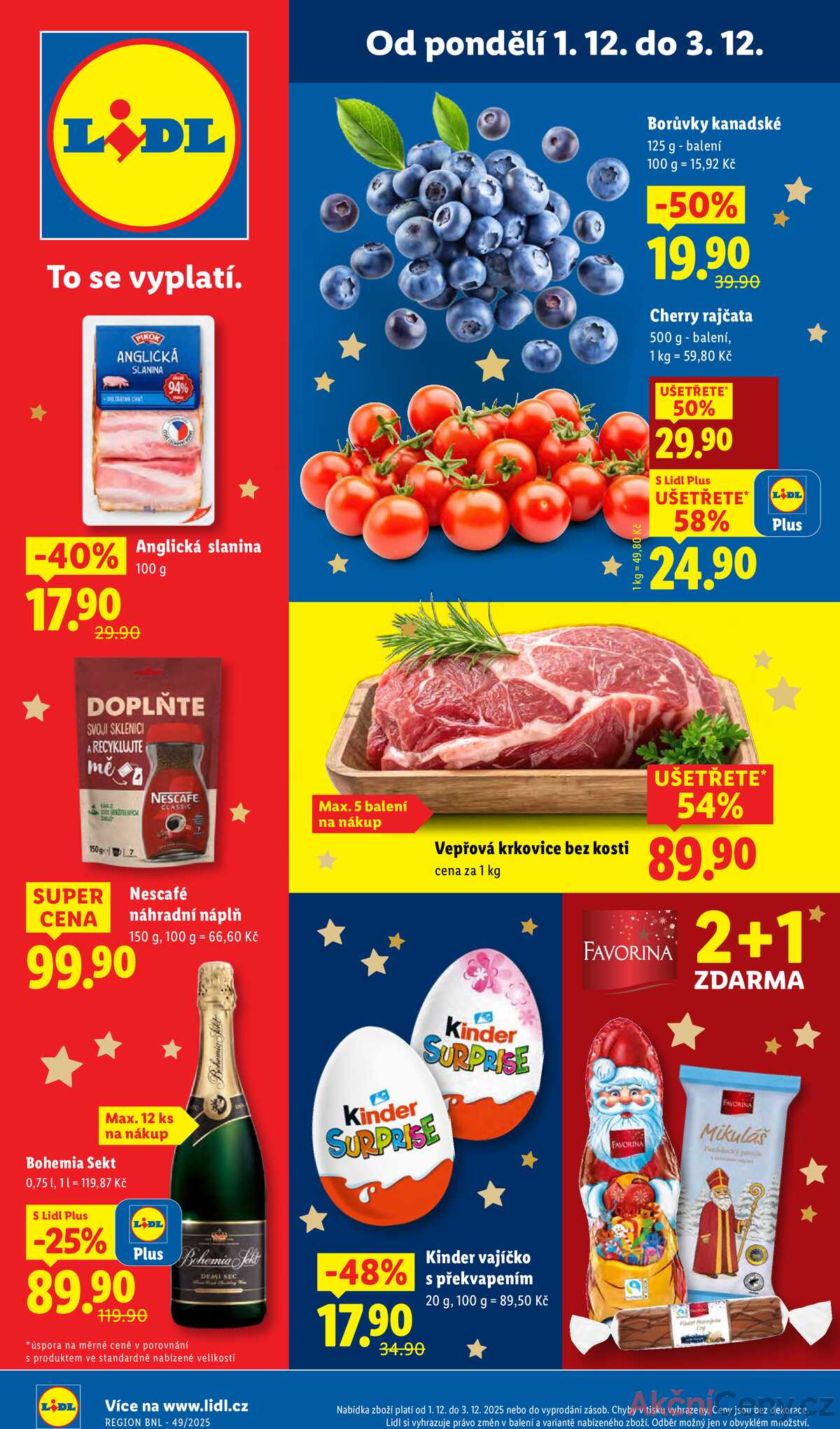 Lidl od 1.12. do 3.12.2025 strana 1