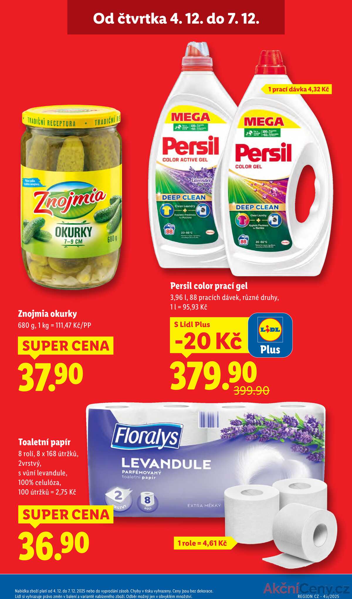 Lidl Čtvrtek od 4.12. do 7.12.2025 strana 3