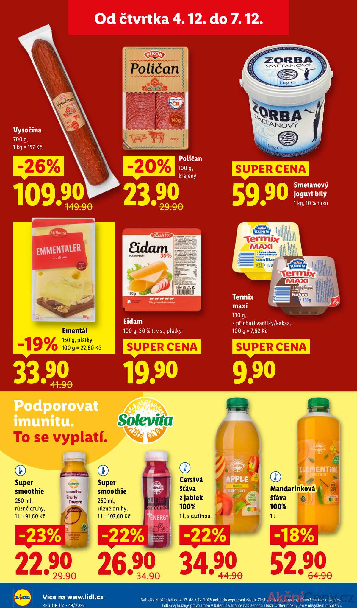 Lidl Čtvrtek od 4.12. do 7.12.2025 strana 18