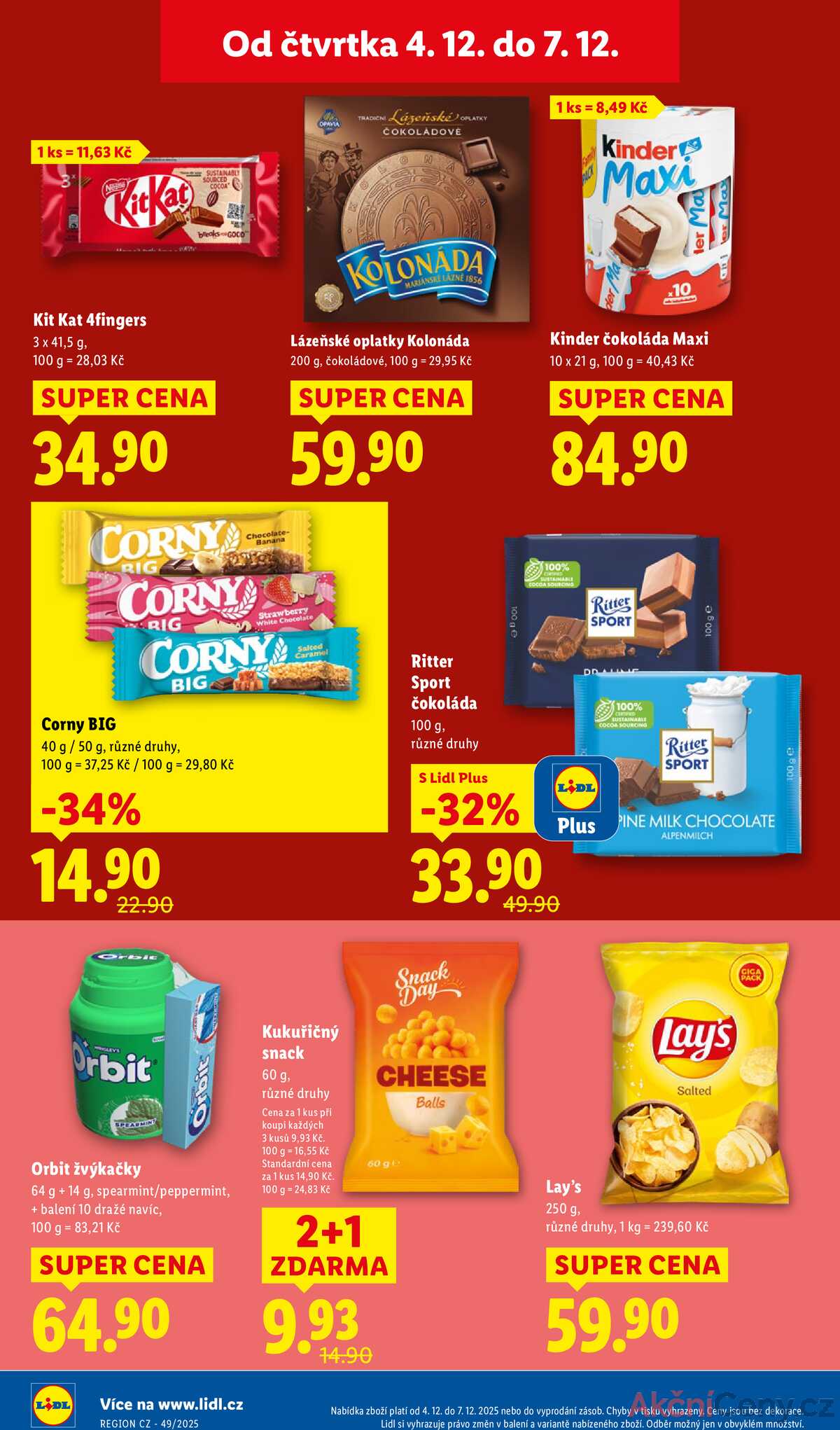 Lidl Čtvrtek od 4.12. do 7.12.2025 strana 20