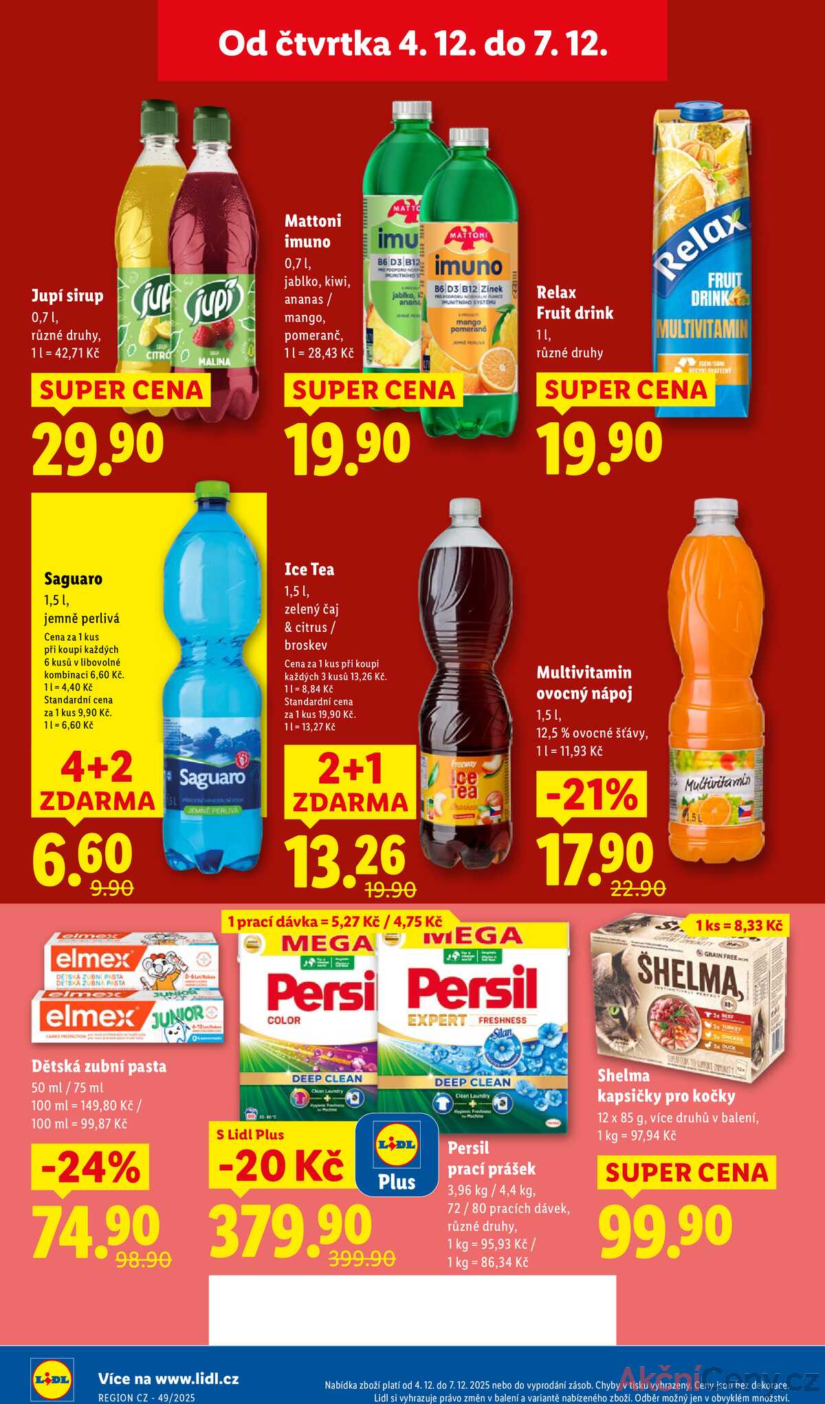 Lidl Čtvrtek od 4.12. do 7.12.2025 strana 22