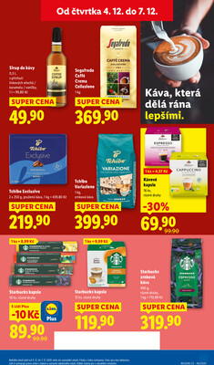 Lidl Čtvrtek od 4.12. do 7.12.2025