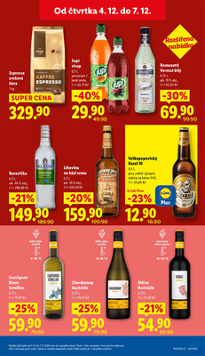 Lidl Čtvrtek od 4.12. do 7.12.2025