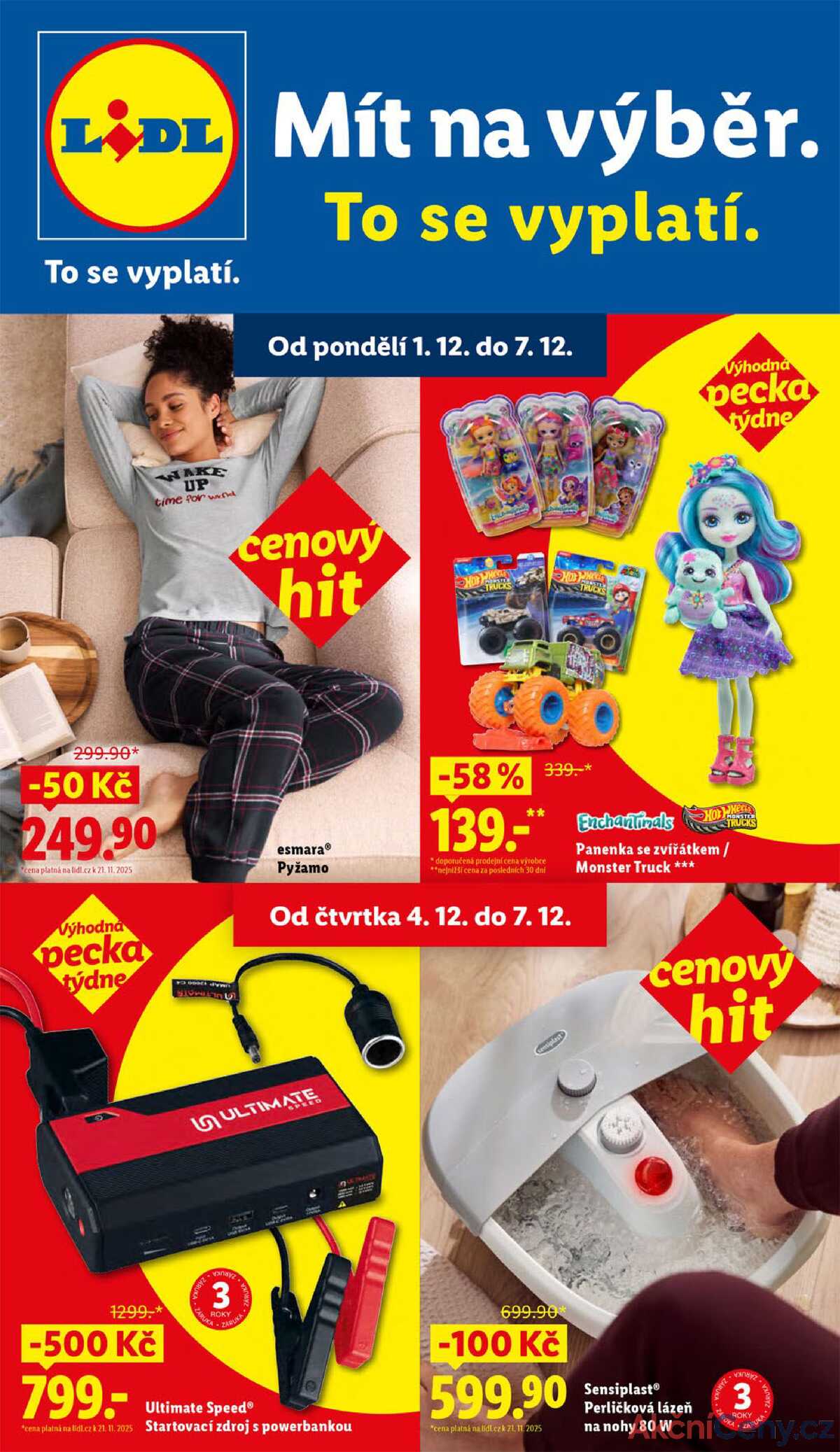 Lidl Spotřební zboží 1.12. - 7.12. strana 1
