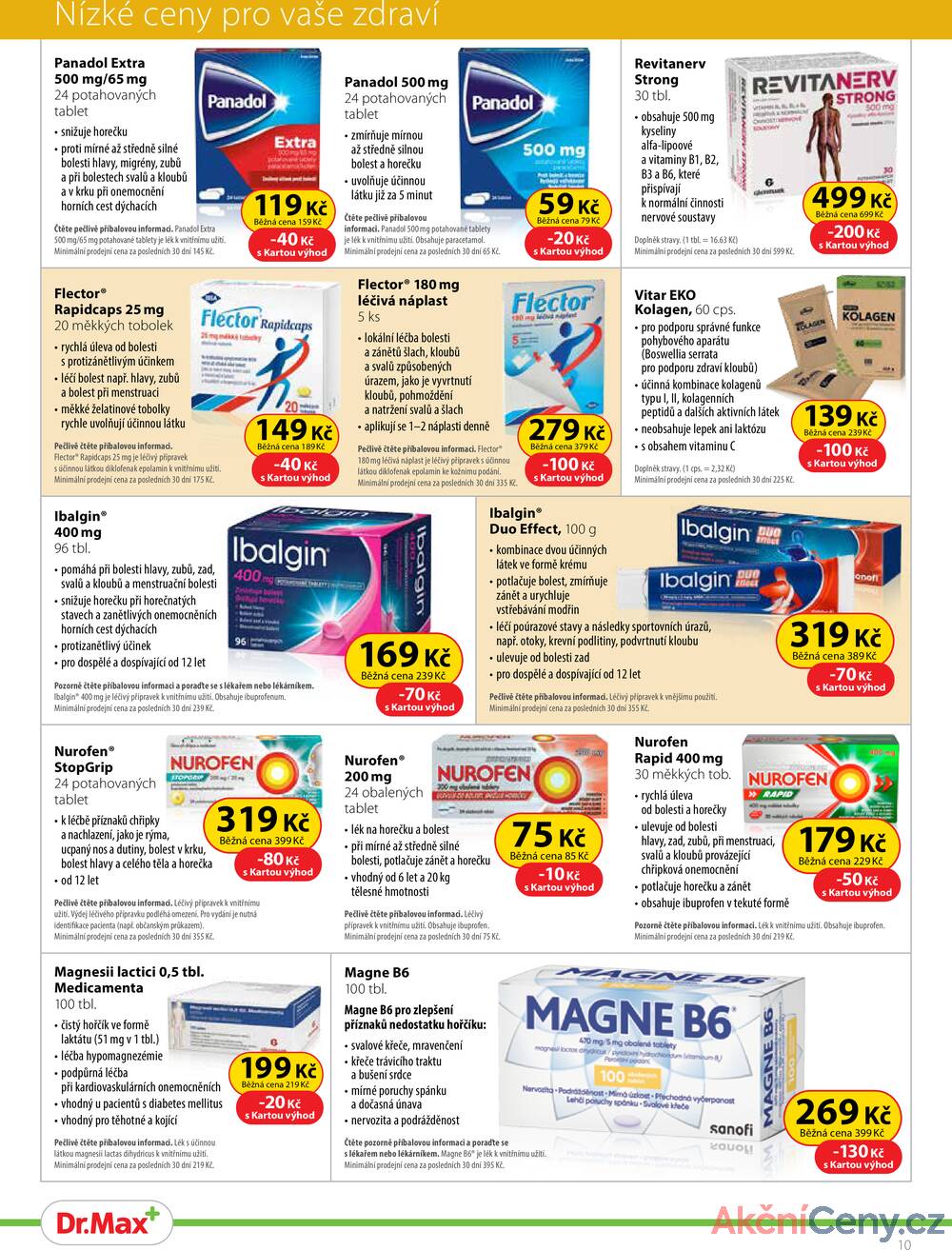 Leták Dr.Max - Dr.Max od 1.12. do 31.12.2025 - strana 10