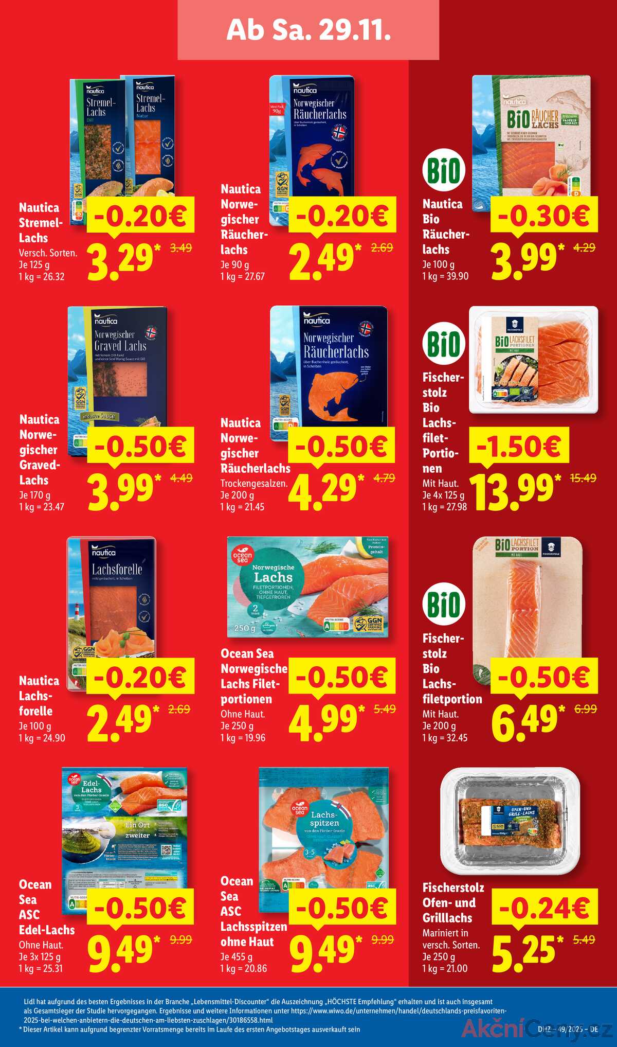 Leták Lidl Německo 1.12.-6.12.2025 strana 3