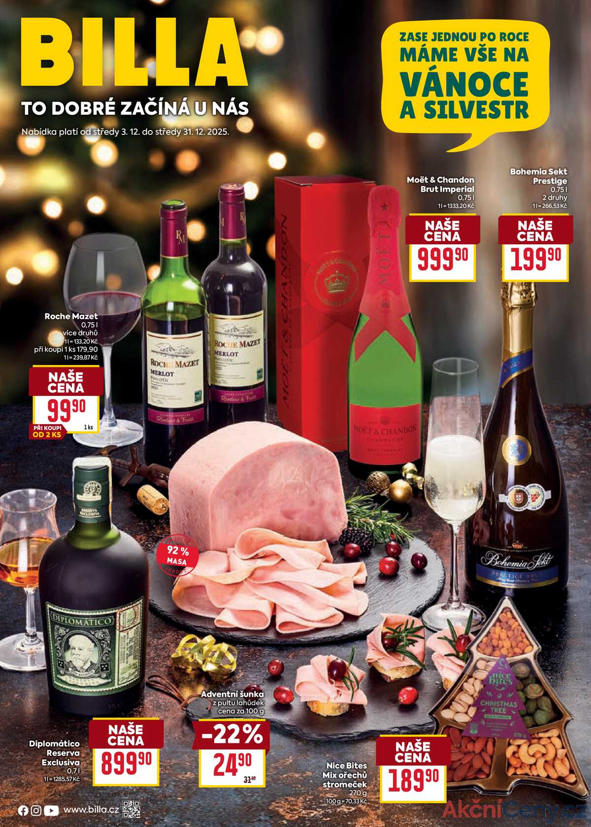 Billa katalog Delikatesy od 3.12. do 31.12.2025 strana 1