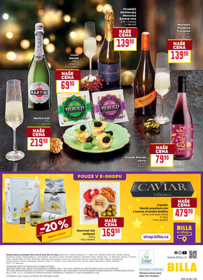 Billa katalog Delikatesy od 3.12. do 31.12.2025
