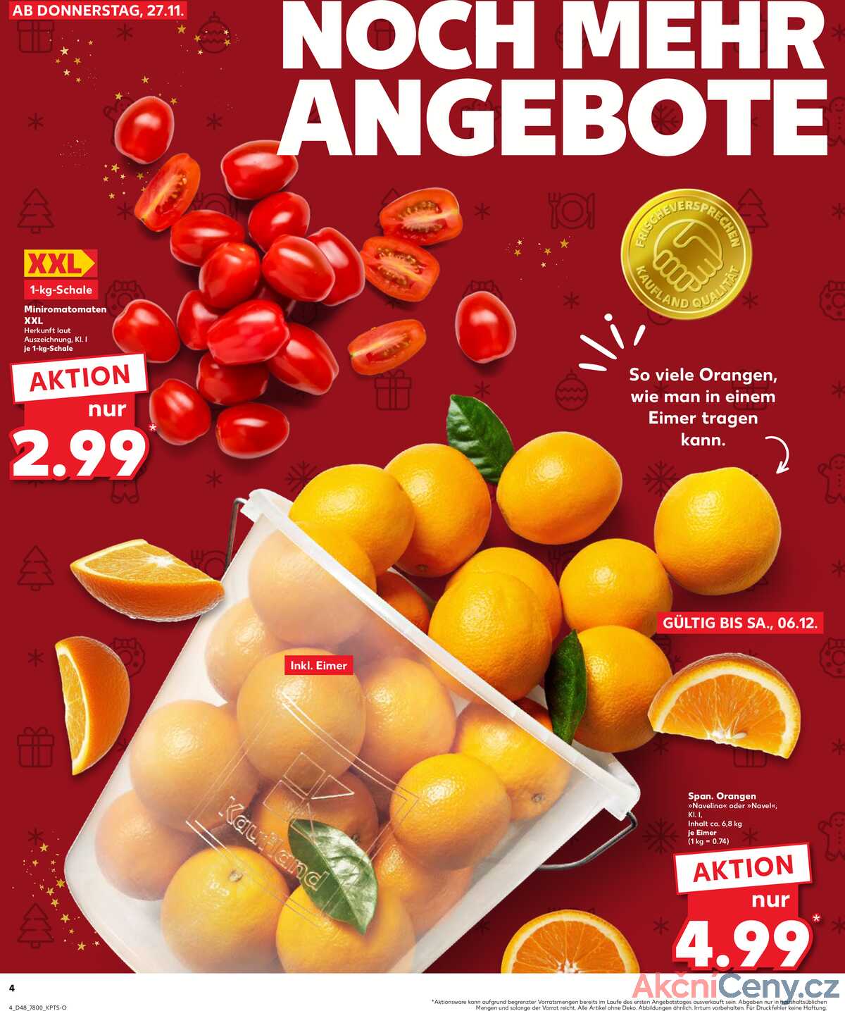 Leták Kaufland Německo 30.11.-3.12.2025 strana 4